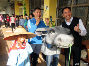 攜手傳書土牛傳情上湖國小推廣閱讀教育