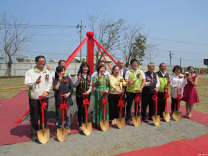 嘉義縣義竹鄉光榮國小老舊校舍整建工程動土，提供學童舒適安全的教育環境