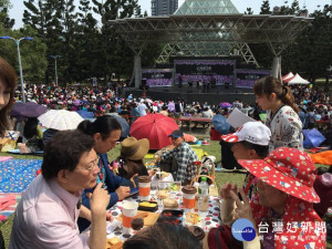 杜鵑花季音樂會吸引上千民眾參與。（圖／台北市政府提供
）