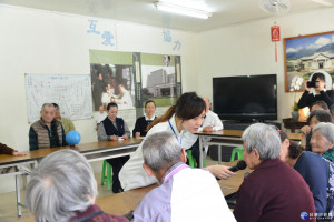 慈濟嘉義志業園區開辦失智關懷據點，助患者、家屬舒壓