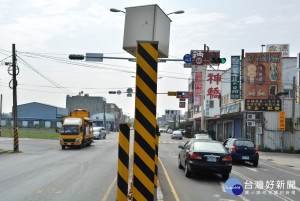 固定測速照相桿舉發排名　彰鹿路南環路口奪下「桿王」稱號