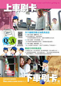 高雄市政府交通局與漢程客運合作推出「上下車刷卡錯誤態樣Q&amp;A」，歸納出三類型多卡通驗票機最常發生錯誤訊息態樣及如何第一時間處理。（圖／高雄市政府交通局提供）