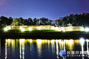 美麗的冬山河生態綠舟夜景。（圖／蘭陽農業發展基金會提供）