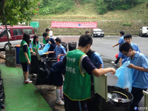 響應世界地球日，竹林中學全面建構綠色校園。