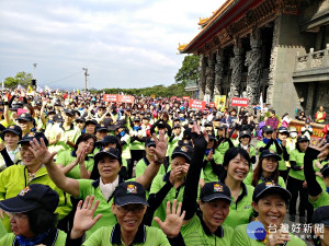 運動嘉年華會三聖宮啟動    30社團1000人大會師