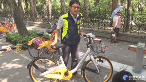 oBike進駐台北街頭　違停亂象恐將上演