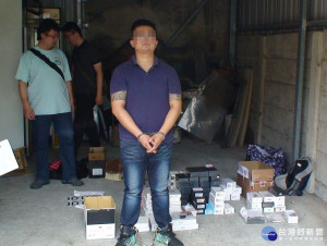 警方多日埋伏守候，在新竹市將陳嫌拘提到案。