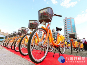 ▲桃園市政府完成130個YouBike租賃站，YouBike周轉率8.15次是全國最高。(圖／翻攝桃園市政府)