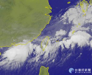 衛星雲圖（圖／中央氣象局提供）