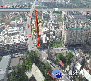 楊梅區校前路交流道道路拓寬工程已竣工，民眾進出五楊高架更方便。