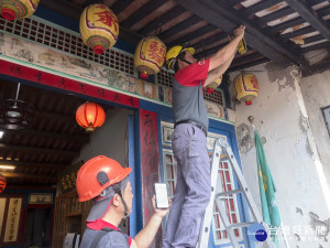 文化部守護鹿港古蹟　99棟老建築進行木構建檢測評估