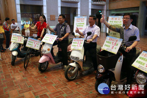 汰換二行程和四行程機車，宜蘭縣補很大。（圖／記者陳木隆攝）