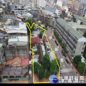 中壢區興南段中壢老小段100地號等10筆土地都市更新事業實施者案。