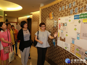 「Women一分力，節能影響力」特展，賴曉芬指節能減碳救地球、救台灣刻不容緩。（圖／記者黃村杉攝）