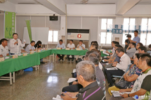 張花冠縣長爭取新港鄉前瞻計畫與基礎建設，地方自籌配合款部分期待中央協助