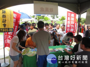 海之夏祭廉政宣導活動熱絡，日曬雨淋也澆不息民眾熱情！