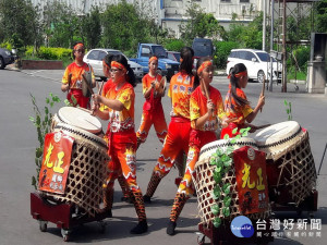 光正國小戰鼓隊將到美國演出。林重鎣攝