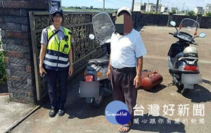 土庫所警員林怡妙機智且有同理心的為民服務，獲民眾肯定及讚許。（記者陳昭宗拍攝）