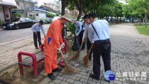 「企業認養道路清掃及空氣品質淨化區」