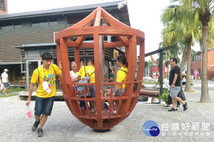 傳藝宜蘭園區造型獨特的「巨尜」。（圖／全聯善美的文化藝術基金會提供）