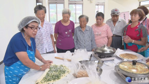 傳承記憶中美味　土庫里做山東大餅共餐趣