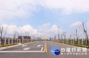 龜山區機場捷運A7站地區區段徵收公共工程竣工。