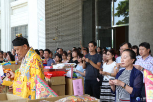 嘉義縣政府中元普渡，祈願風調雨順縣政順遂大吉祥