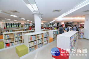 桃園市立圖書館中壢分館空間改造啟用。