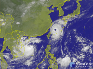 泰利颱風外圍環流持續影響　氣象局：北台灣仍需嚴防大雨（圖／中央氣象局提供）