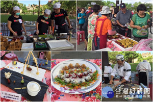 2017東區客家美食料理比賽，香味四溢。（圖／宜蘭縣政府提供）