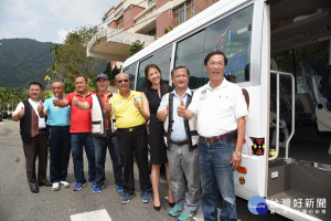 濁水溪線民行公車順利通車，對沿線的潭南村、人和村、民和村到水里的鄉親有很大的幫助。