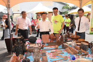 彰化縣長魏明谷參與義民祭活動。