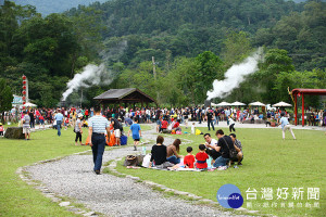 配合全運會賽事，清水地熱公園將休園1天。（圖／記者陳木隆攝）