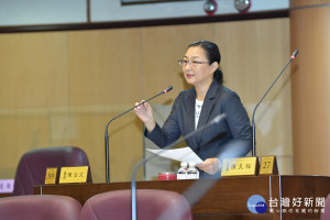 大溪觀光區平日假日都塞車，市議員陳治文建議拓寬當地居民的替代道路「三元一街」。（圖／桃園市議會提供）