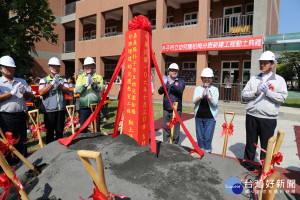 朴子市立幼兒園松梅分班新建工程動土，讓每一位家長都能安心生養