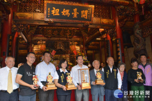 新港奉天宮開臺媽祖分靈傳香至日本京都妙心寺，跨國宗教交流九十周年