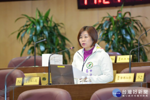 建構桃園自行車道路網，市議員呂林小鳳提議連接新北建構車網。（圖／桃園市議會提供）