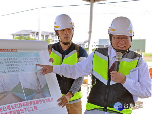 打造更好的生活圈道路，桃園市長鄭文燦視察桃49-1第三期道路拓寬工程。