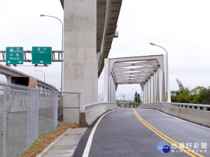 國道1號49K鄰接道路完工通車，將可紓解南崁交流道大量車流。