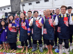 桃園市千人踩客家酸菜活動  傳承客家百年美食文化