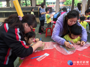 安坑附幼磚雕體驗  增添親子情誼