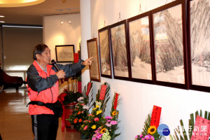 邱瑞勳老師水彩畫展，超過60幅精彩作品。