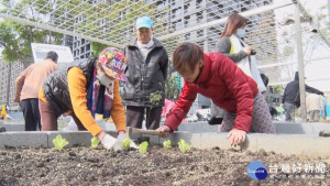 活化閒置機關用地　三重豪宅旁闢可食地景