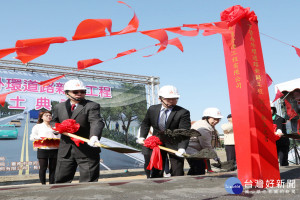 李孟諺市長主持動土儀式。