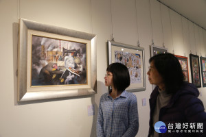 中市豐陽國中美術班畢業展　即日起在葫蘆墩文化中心展出