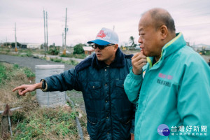 嘉義縣長候選人張明達關懷寒害，建議漁塭電費對地補助