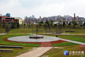 桃園區風禾公園進行改善工程，全面活化設施強化景觀休閒功能。