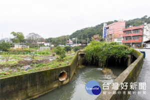 舊路溪排水改善工程開工動土。

