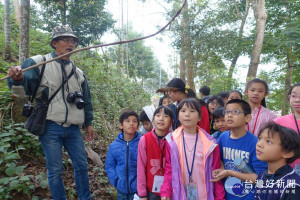 西拉雅國家風景區管理處在中埔遊客中心舉辦「小小解說員」獲好評