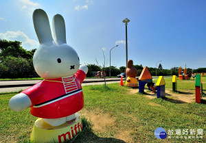 八里米飛公園（圖／新北市水利局提供）